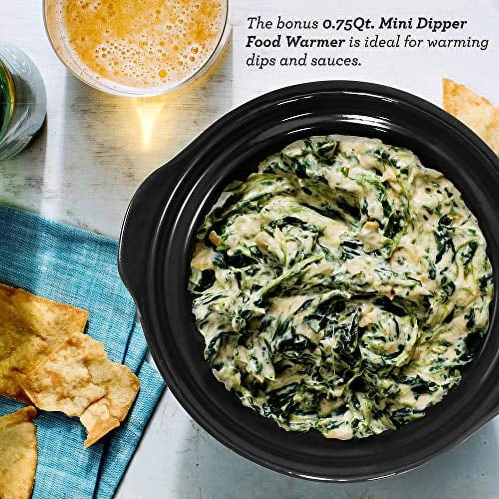 5 Quart Slow Cooker with Dipper Z2841