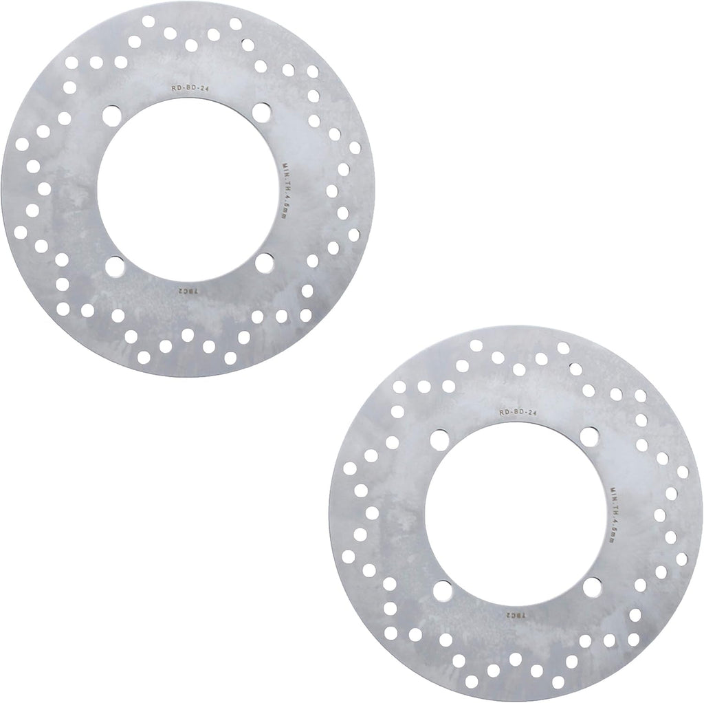 Front and Rear Brake Rotors Discs V68929