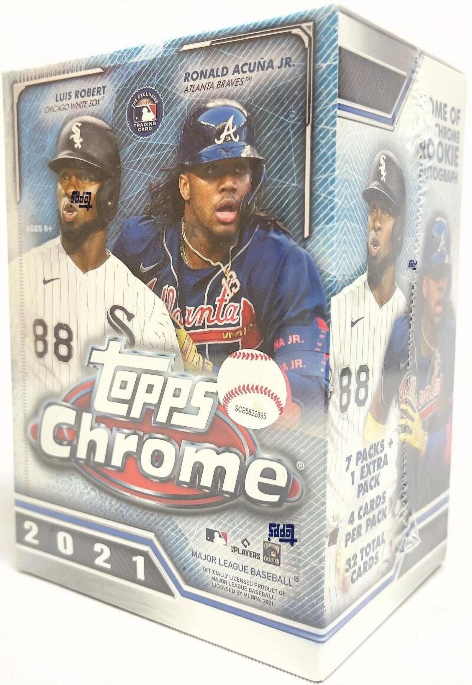 2021 Topps Chrome Baseball Jumbo Box O792