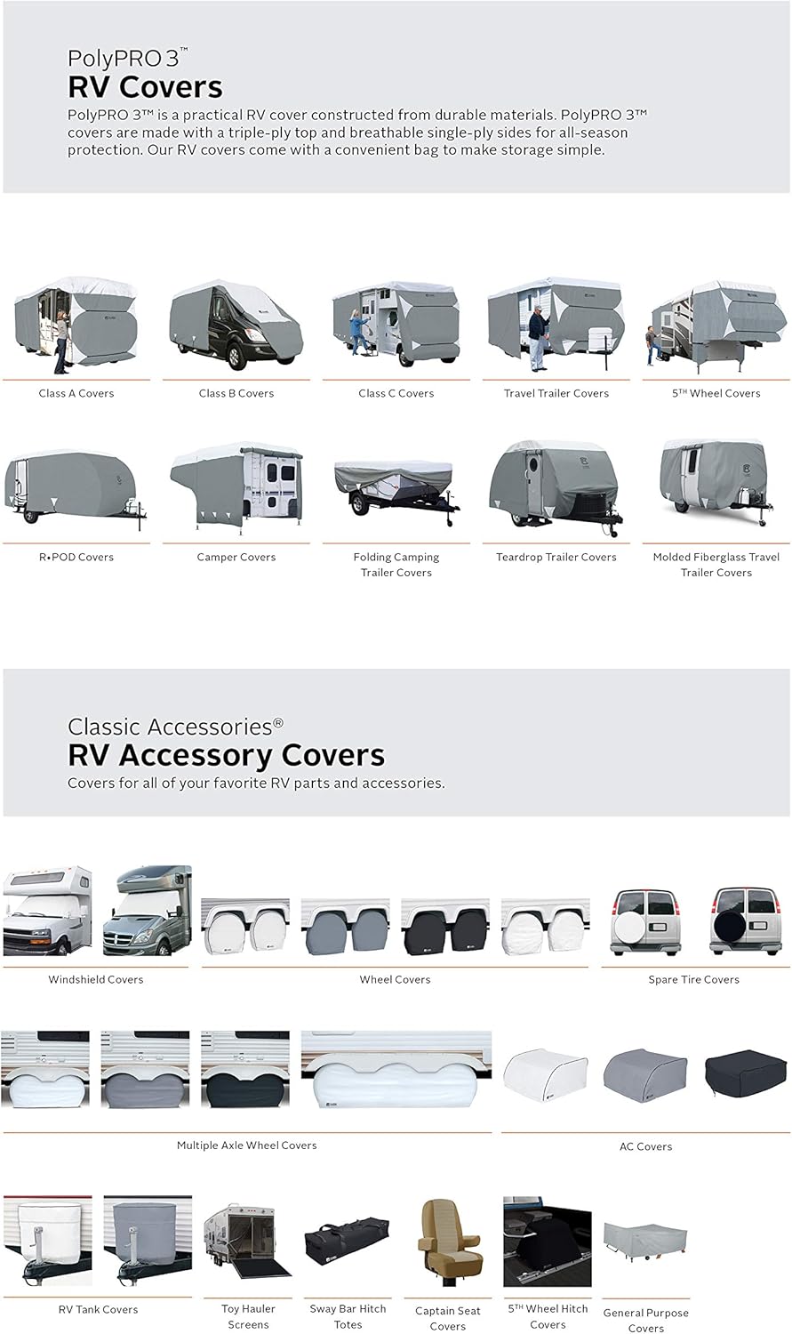 Pop-Up Camper Trailer Cover F102971