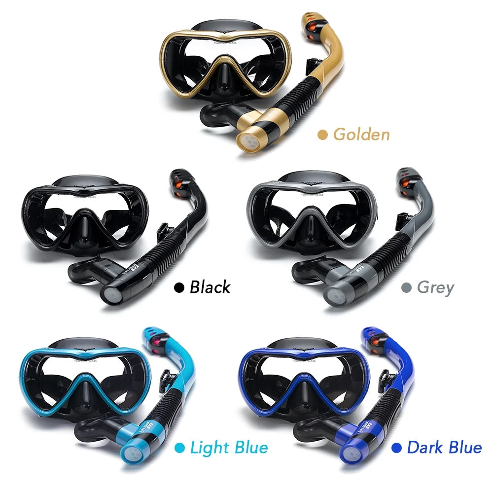 Leakproof Snorkel Set with Dry Snorkel Tube N3964