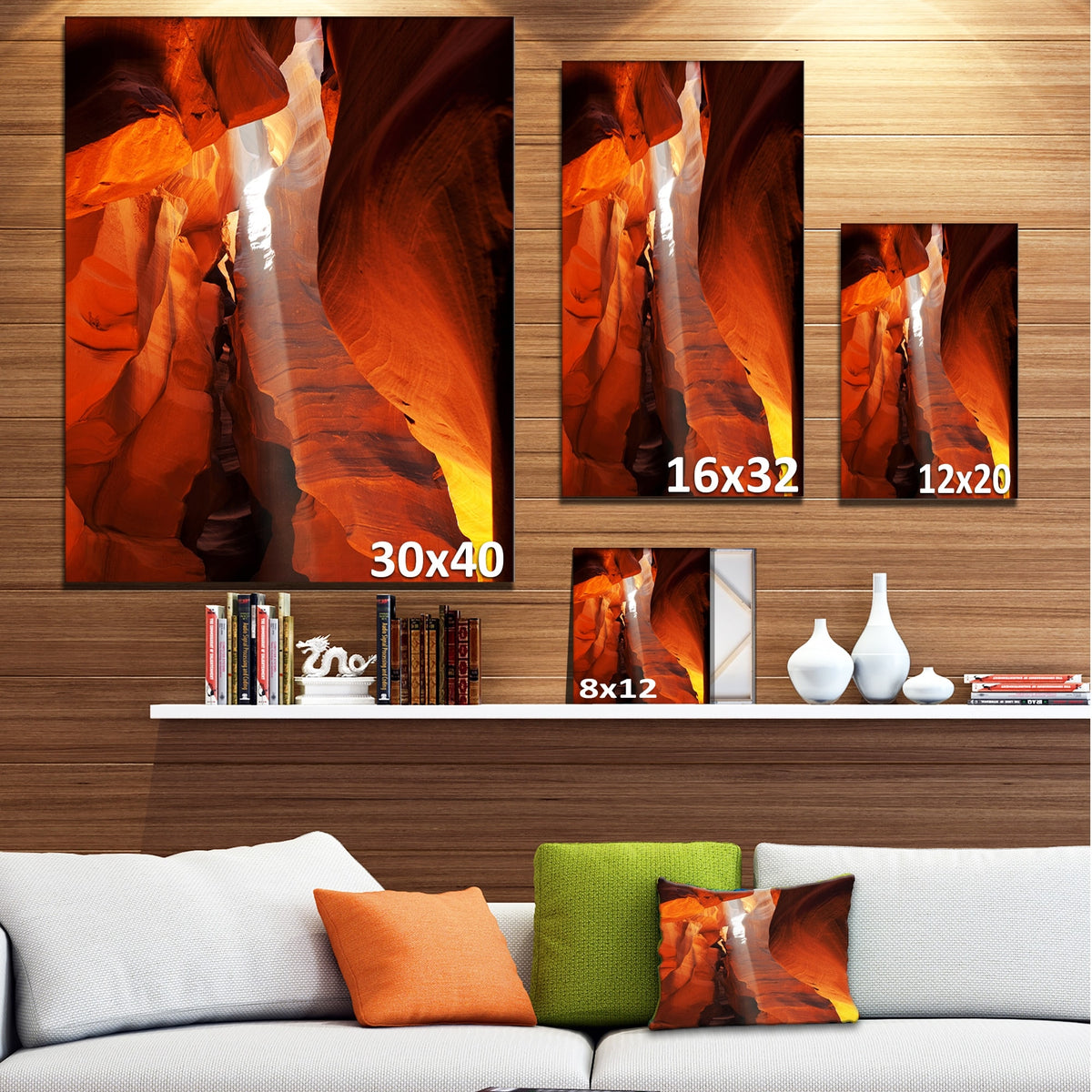 4 Piece Photographic Print on Wrapped Canvas Set T775