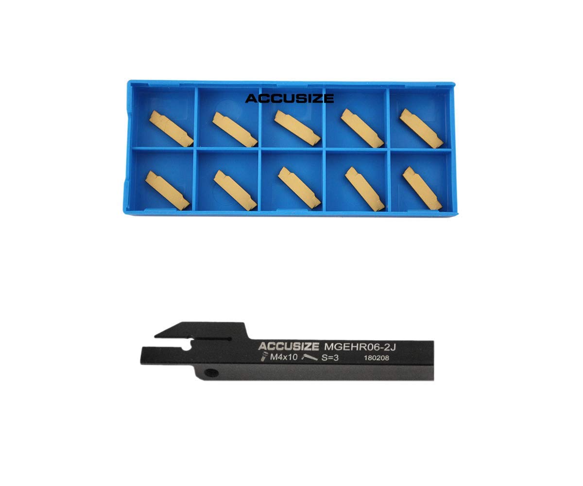 3/8 x 3/8'' Cut-Off Holder with 10 Carbide Inserts P721482