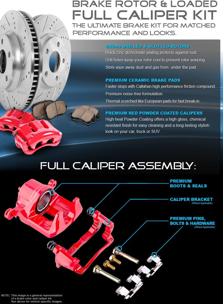 Brake Disc Rotors and Metallic Brake Pads X837