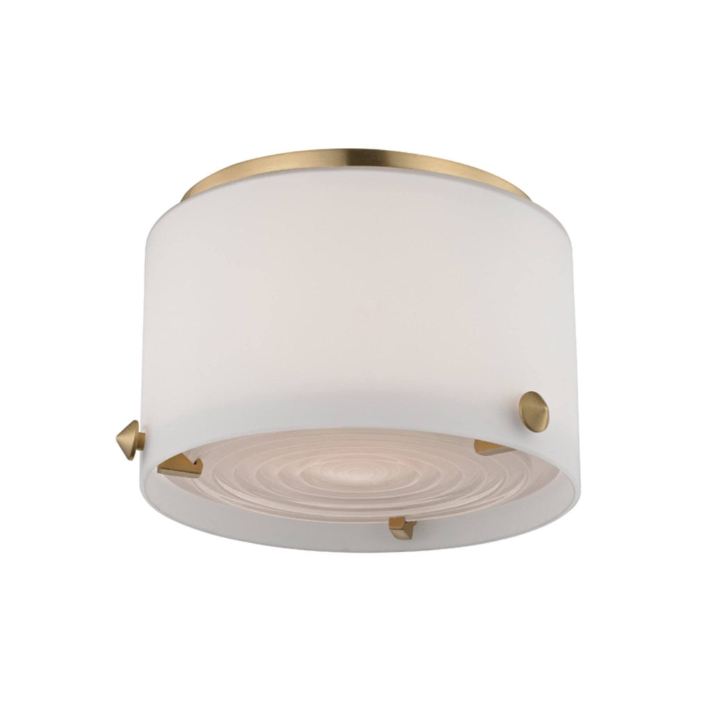 Satin Brass LED Flush Mount C67864