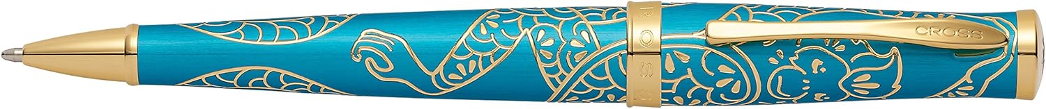 Translucent Blue Lacquer Rollerball Pen S68280