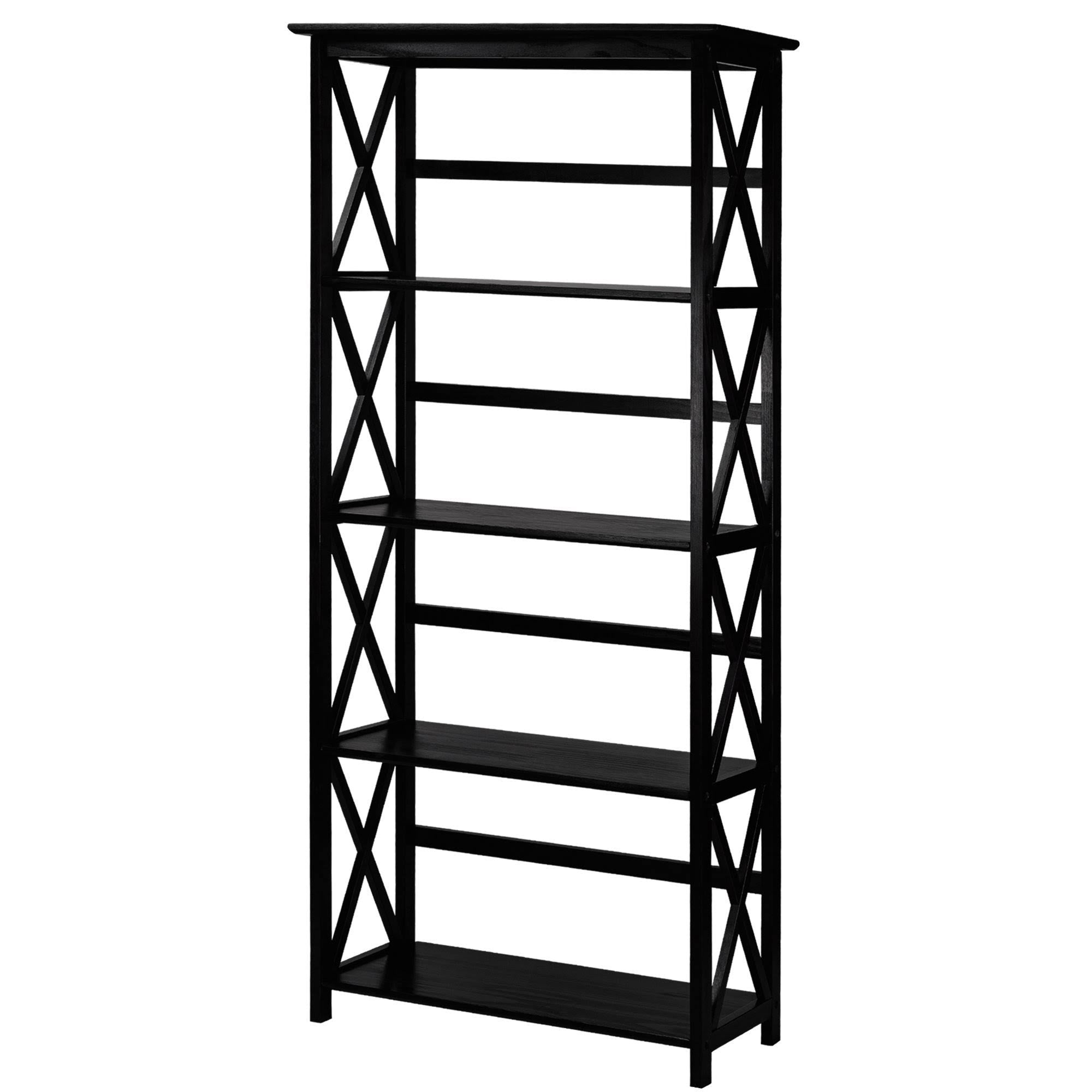 5-Shelf Bookcase, Black G230737