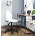 White Upholstery Task Chair D8262