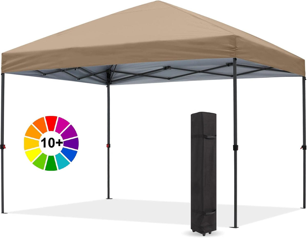 White 10x10 Pop up Canopy Tent N3047