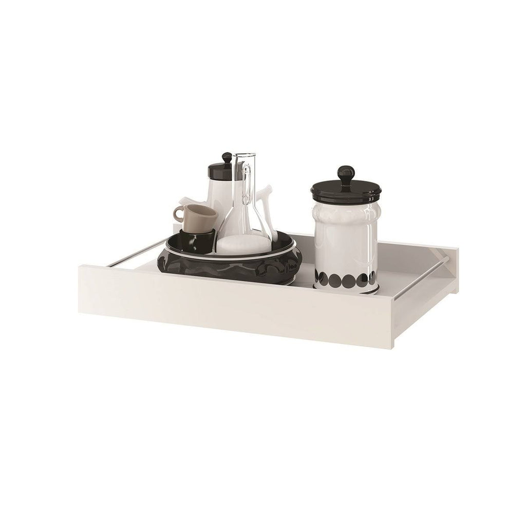 Matte White and Chrome Plated Console Table G738404