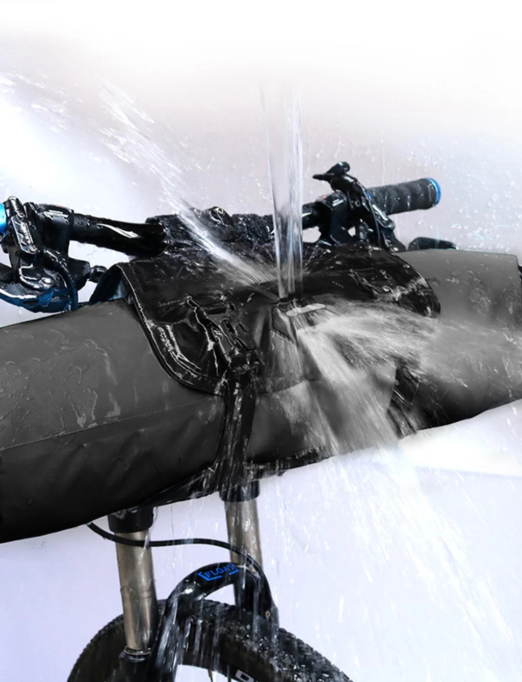 Waterproof Bike Handlebar Bag with Detachable Dry Pack (3-7L) J993707