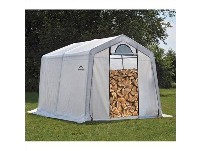 10 ft. x 10 ft. x 8 ft. Firewood Seasoning Shed Y36238