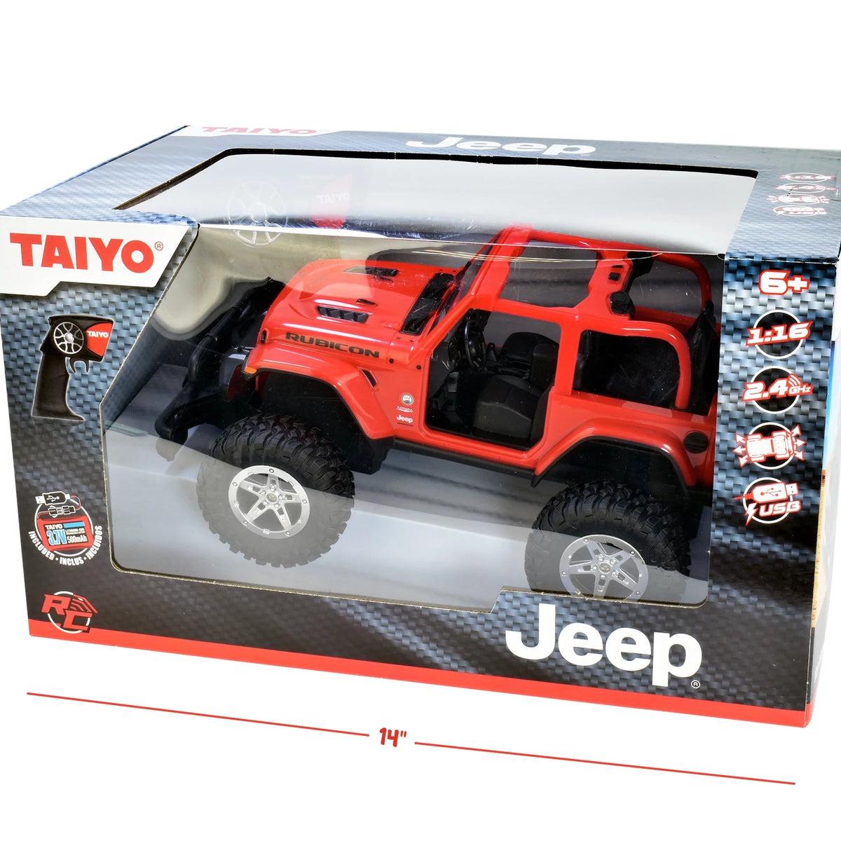 1:16 Scale Remote Control RC Truck with Rechargeable Battery P75107