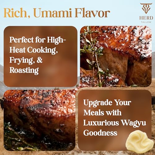 Grass Fed Grass Finished Wagyu Beef Tallow 2 LB H71805