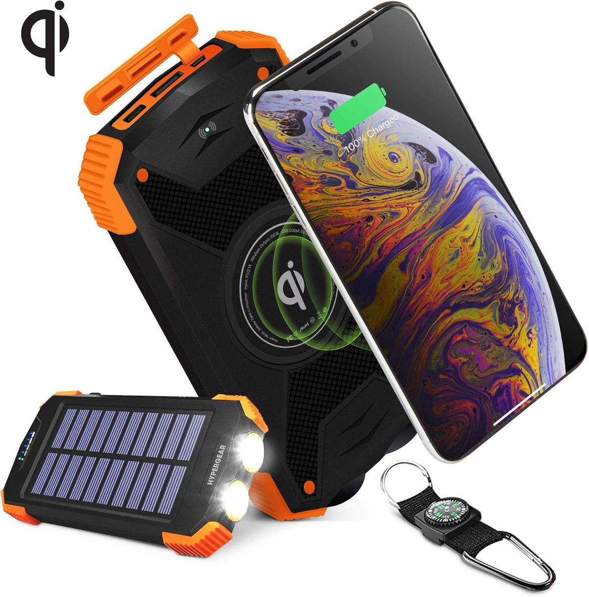 10000mAh Portable Charger with Wireless Charging Pad P233