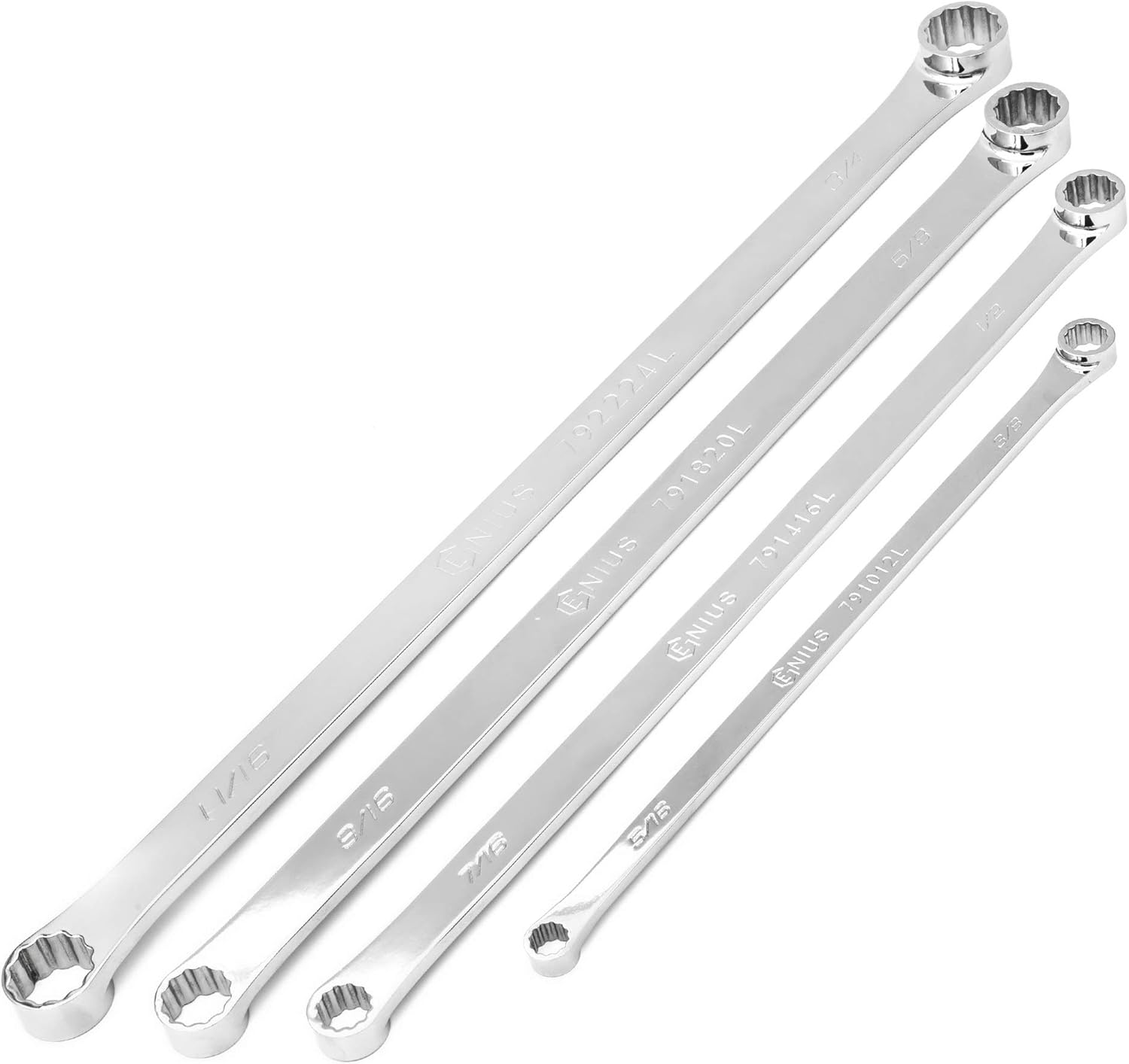 4PC SAE Extra Long Box End Wrench Set X3766
