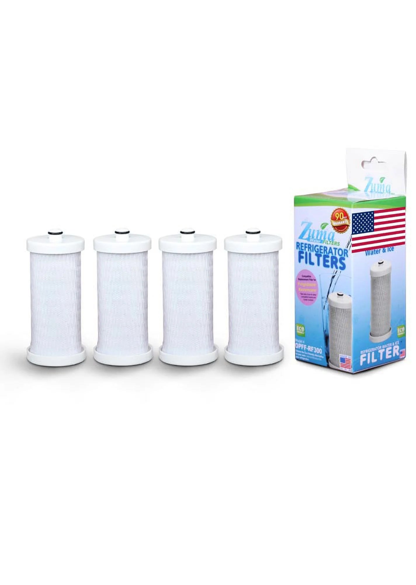 Water and Ice Filter, 4 Pack X911423