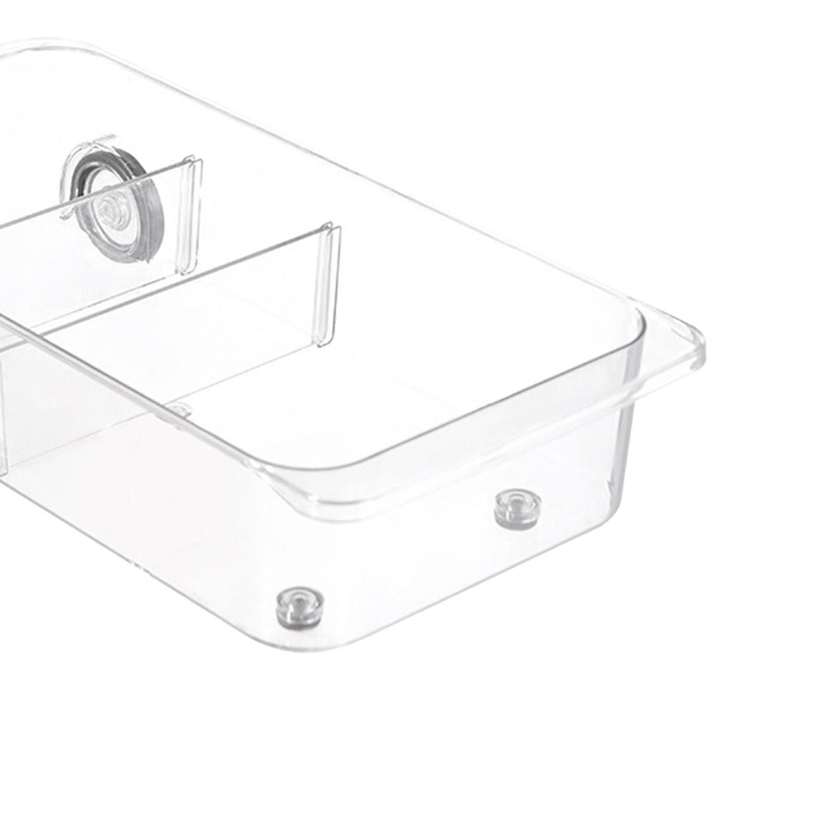 Clear Pull Out Pantry Storage Bins on Wheels G40591