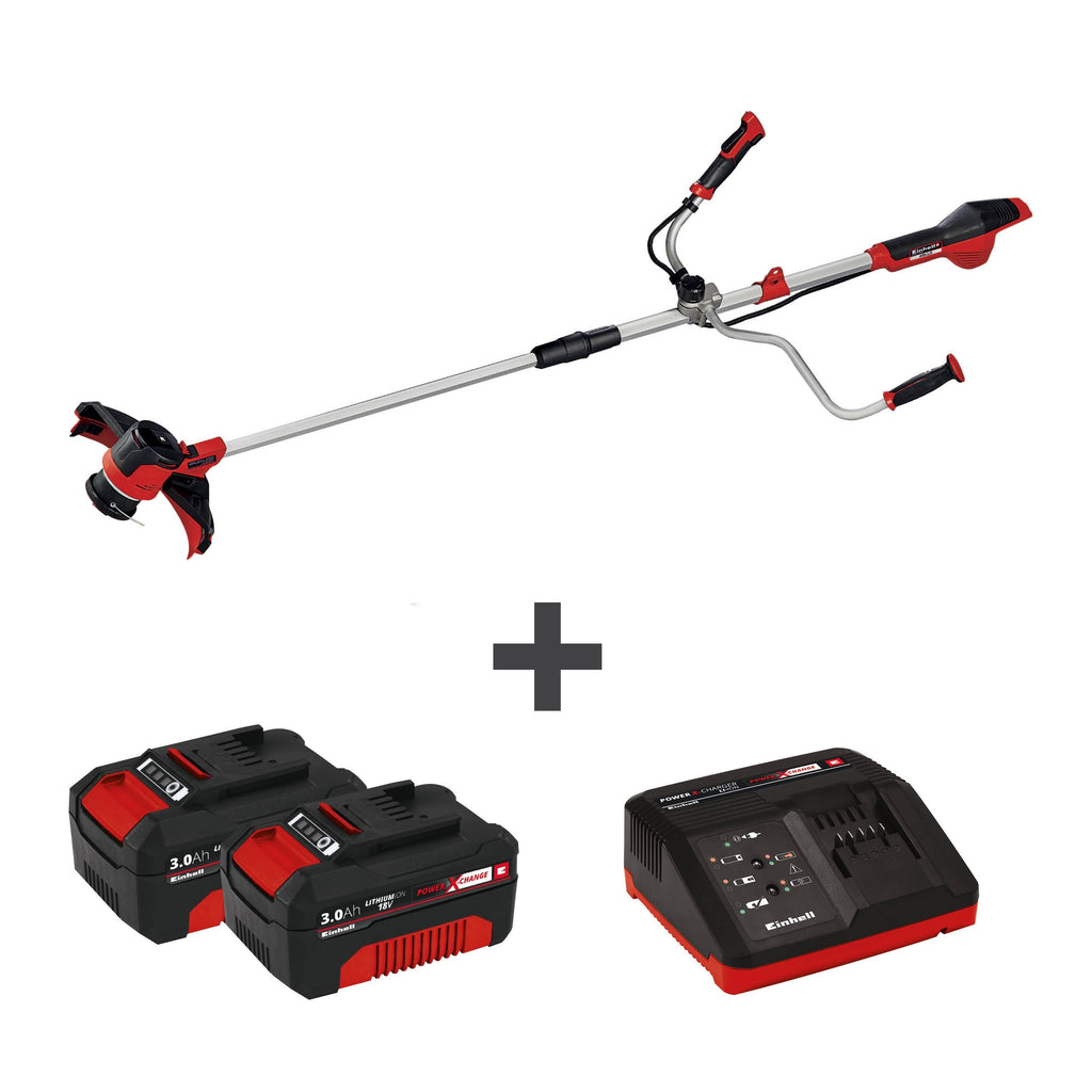 Cordless 12 in. Grass String Trimmer with 2 x 3.0-Ah Batteries and Fast Charger M486250