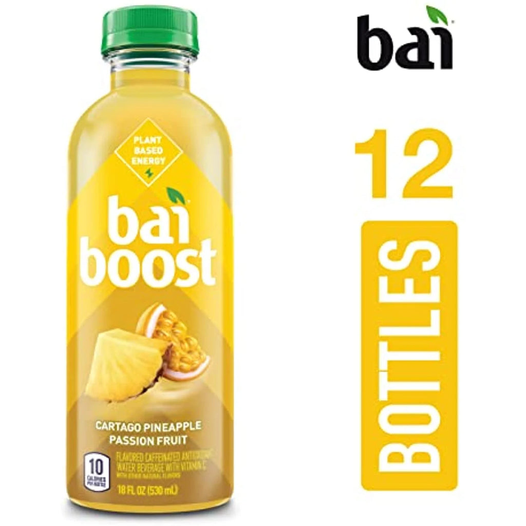Pineapple Passionfruit Antioxidant Infused Beverage, 18 Fl Oz Bottle (Pack Of 12) A825