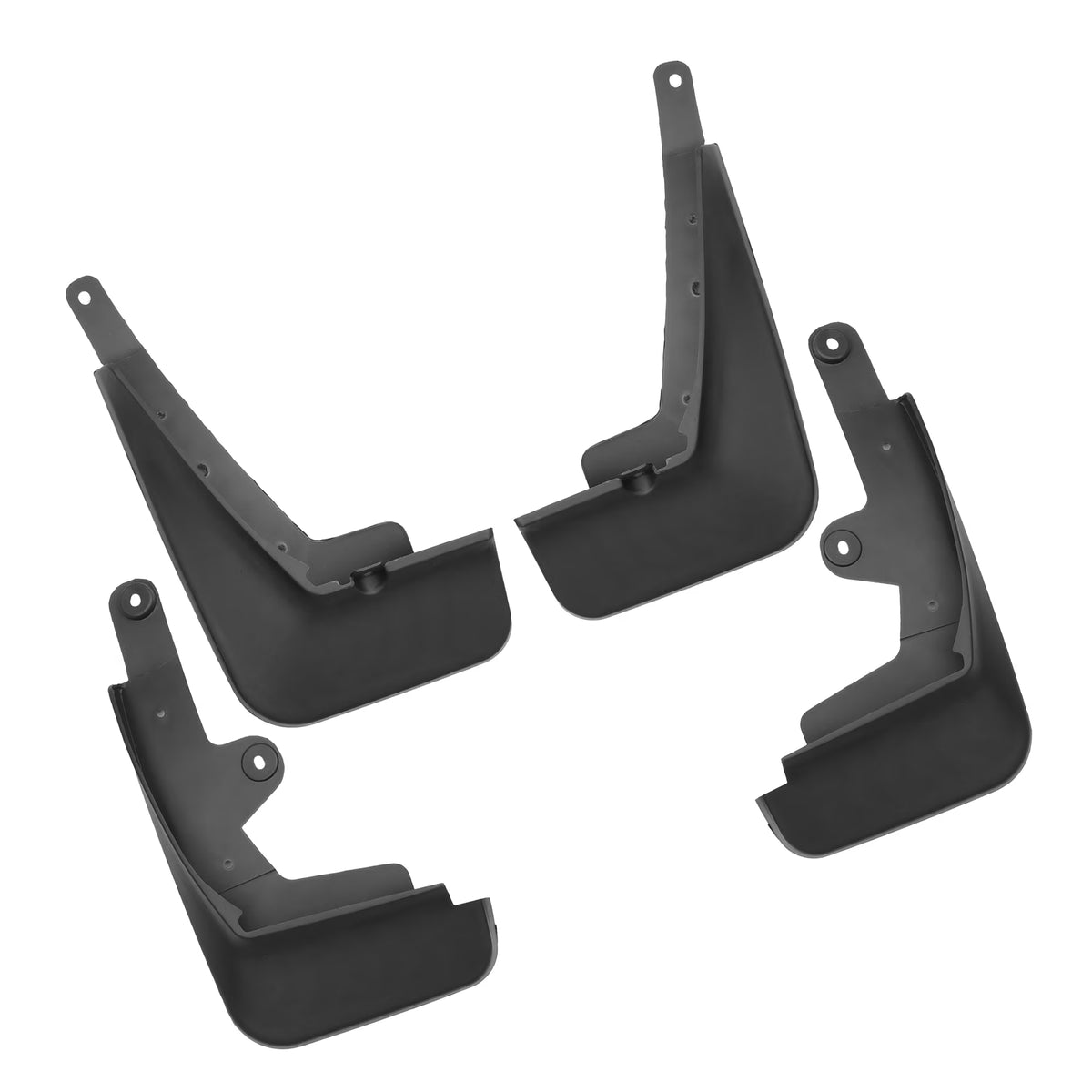 Black Plastic Front and Rear Splash Guards for Mazda CX-30 O201822