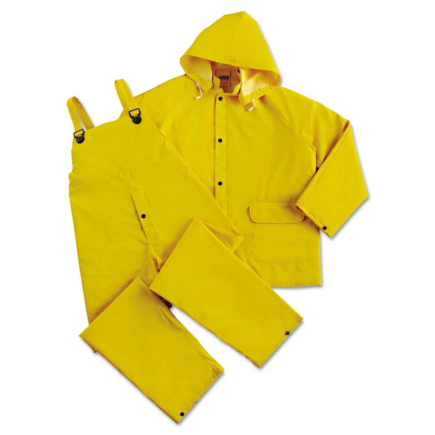 Yellow 3X-Large PVC Rainsuit L46154