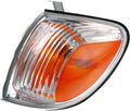 Driver Side Turn Signal Light for Toyota Tundra 2005 2006 Regular/Access Cab Clear Amber Lens Pack of 2 C200