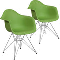 Green Plastic Party Chairs (Set of 2) W313623