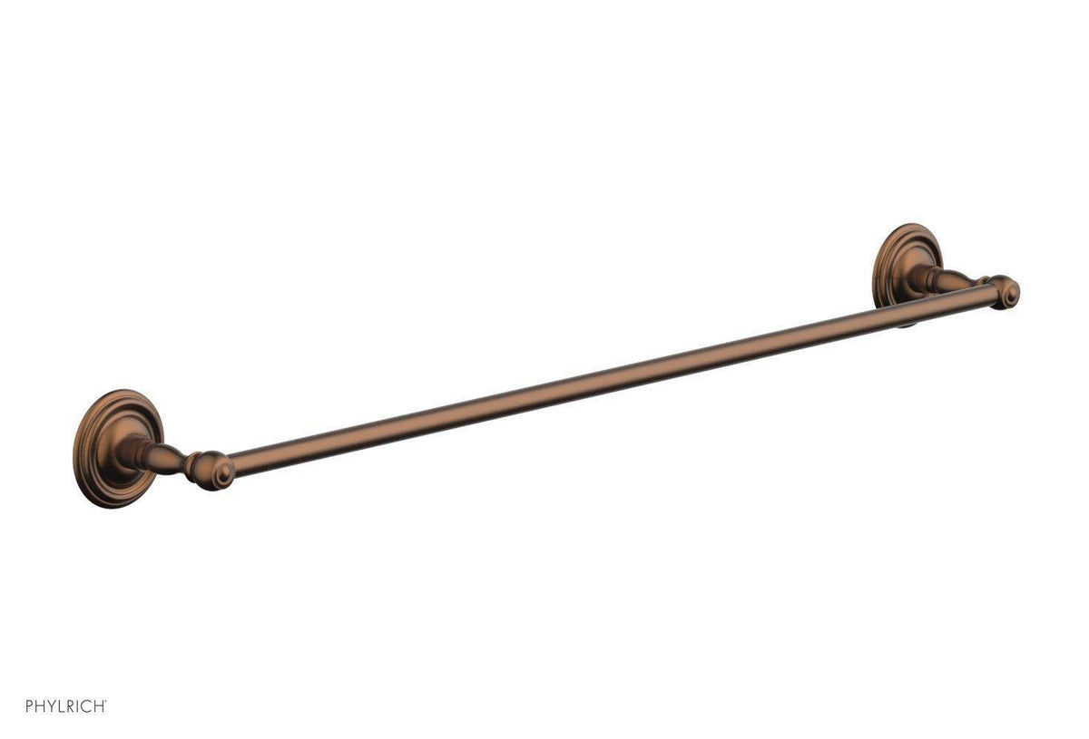 Antique Copper 24 inch Towel Bar X8556