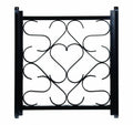 Black Screen Door Grille E461