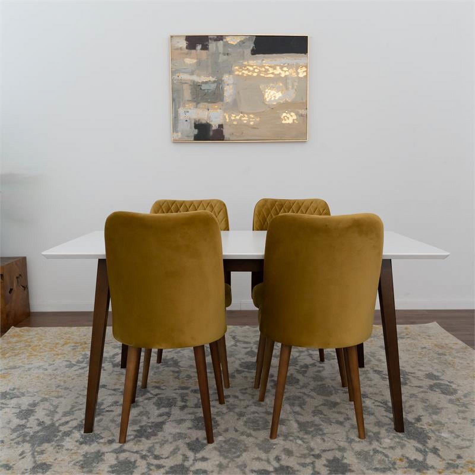 Mid Century Modern Dining Table Set for 4 X812