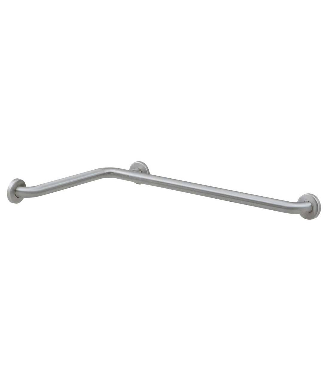 Satin Stainless Steel Two-Wall Shower Grab Bar S100