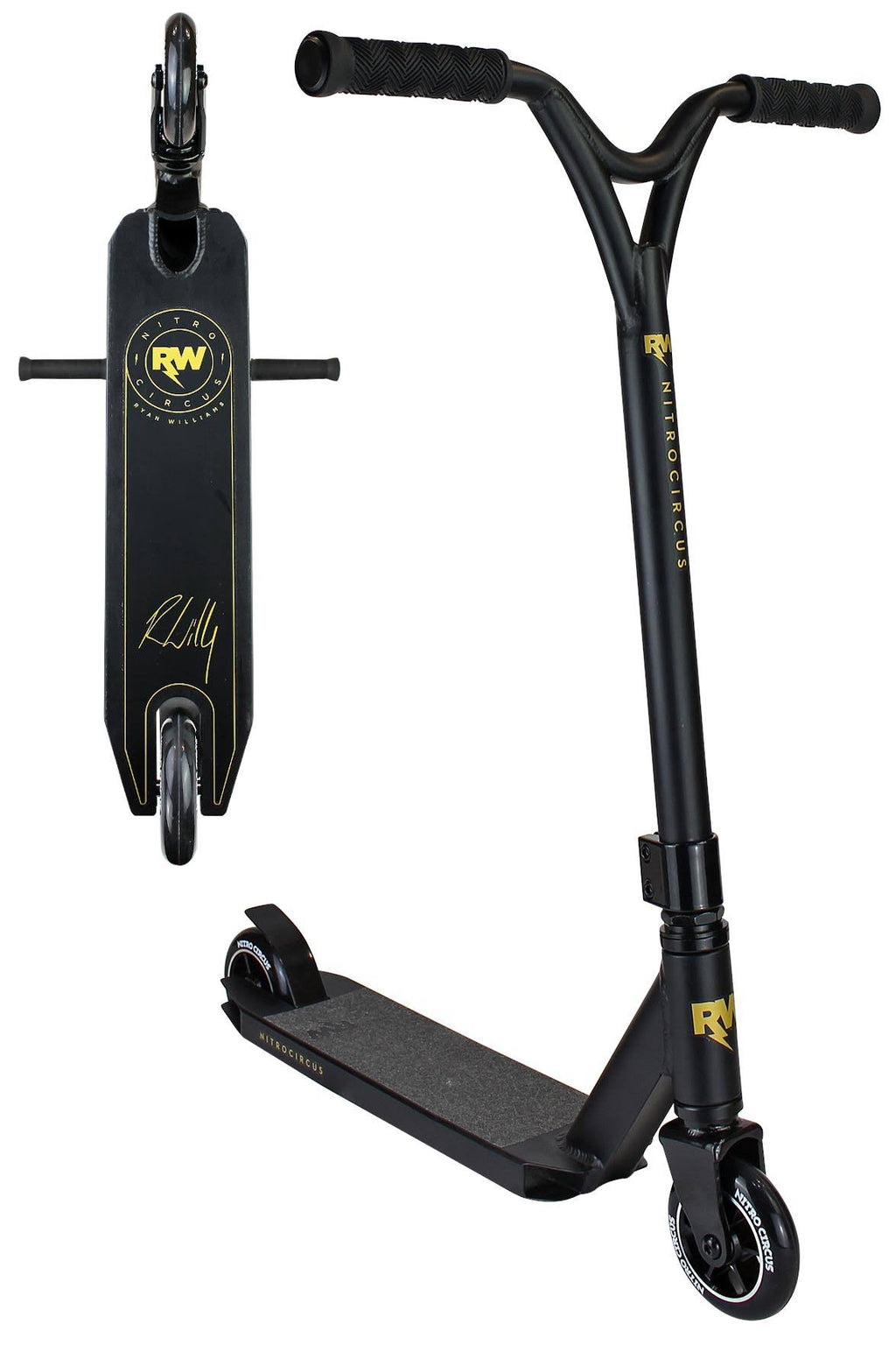Satin Black Scooter Y59713