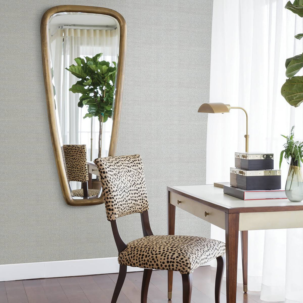 Grey Grasscloth Wallpaper S822736