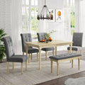 6 Piece Breakfast Nook Dining Set B1535