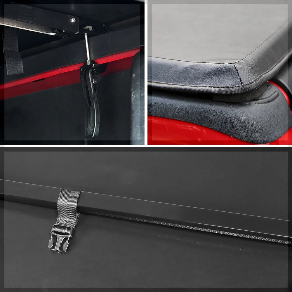 Tri-Fold Soft Tonneau Cover for Chevy S Truck L864