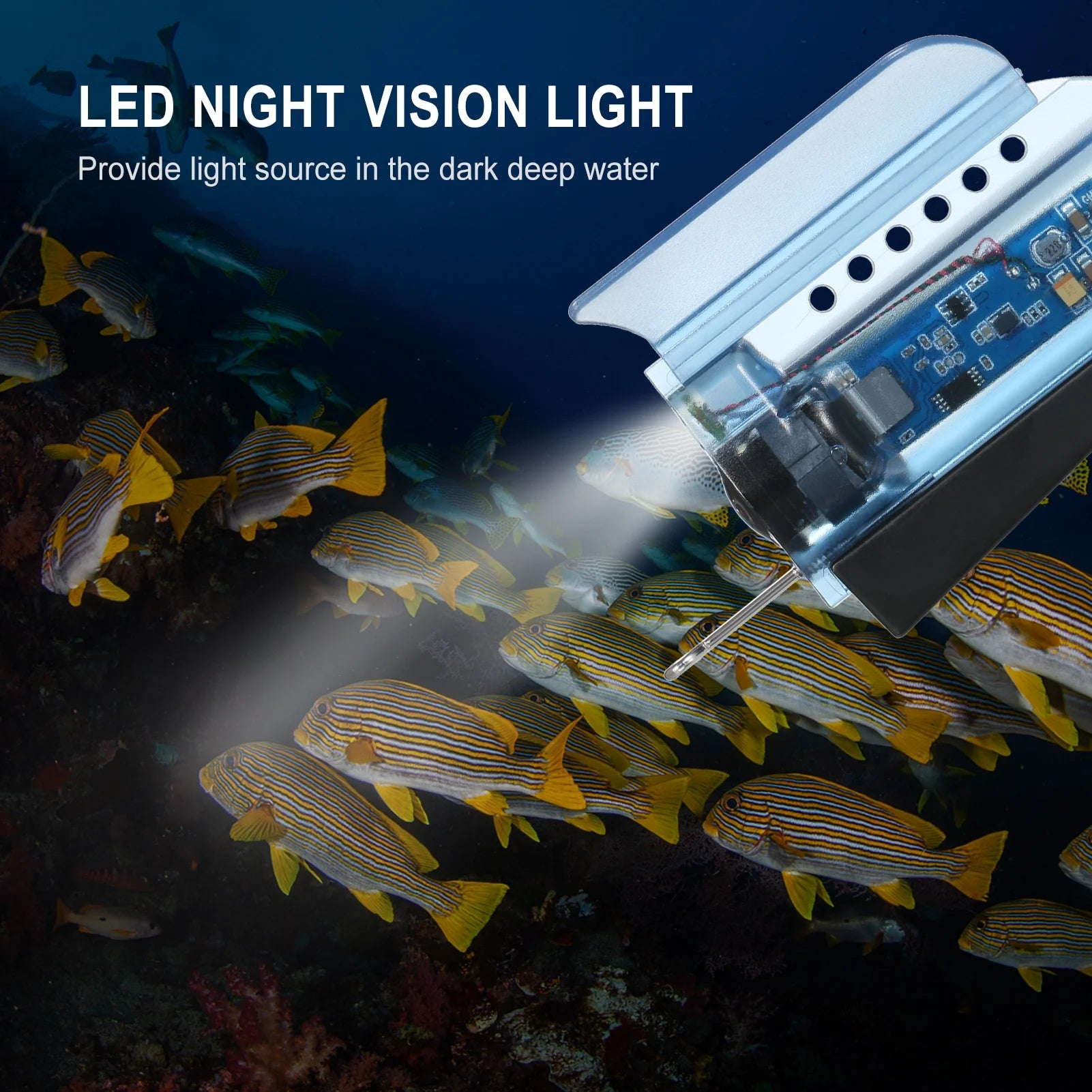1080P Underwater Fishing Camera with 50M Cable W343