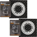 Front Brake Rotor Pad Semi Metallic Kit W5924