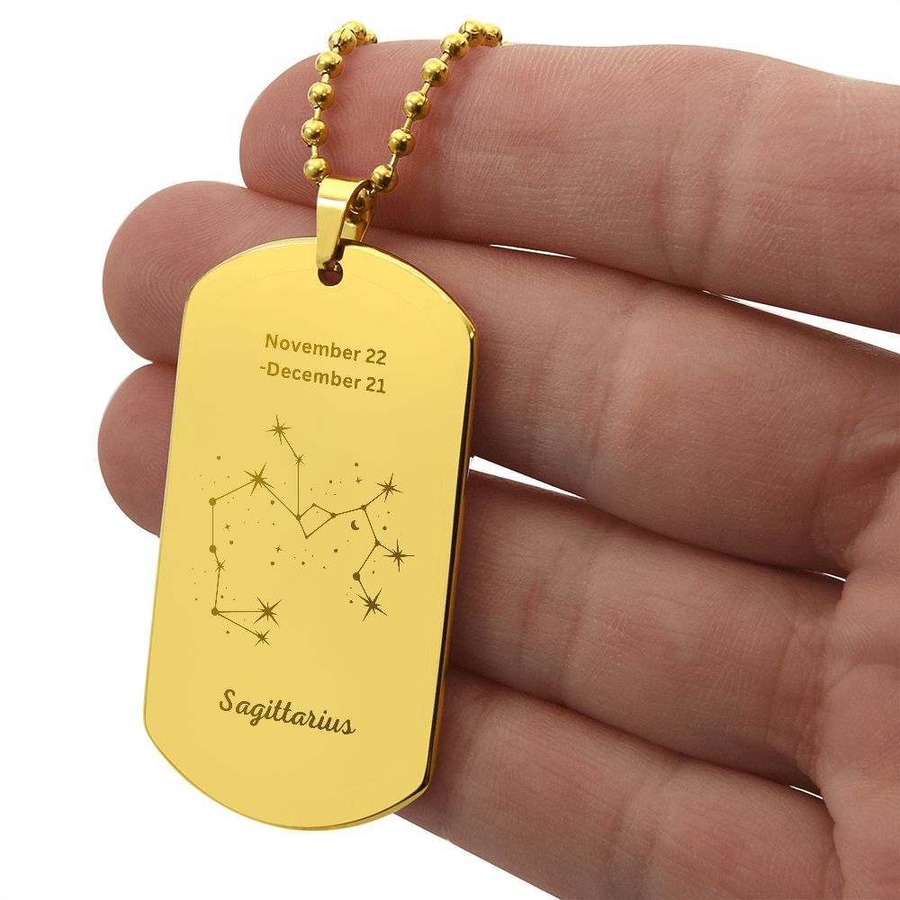 Dog Tag Necklace S573