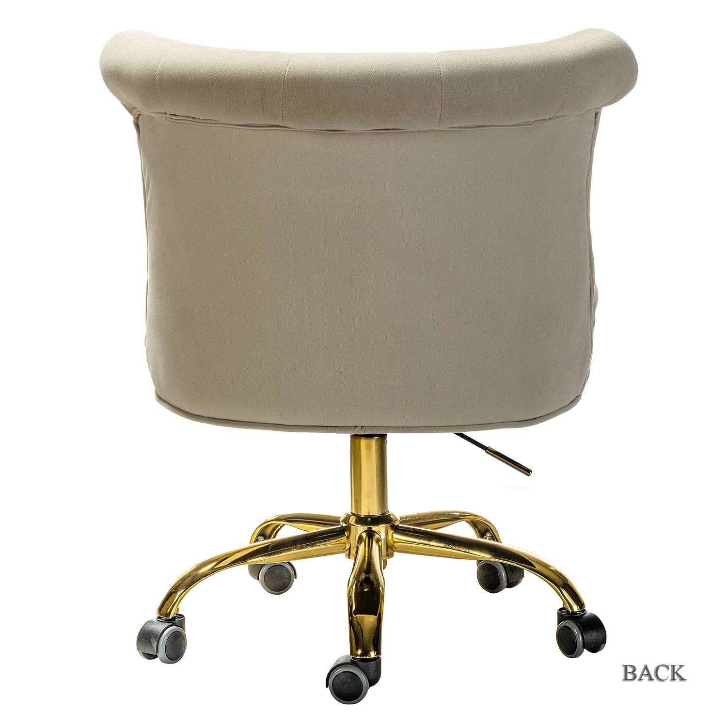 Tan Tufted Back Task Chair E83023
