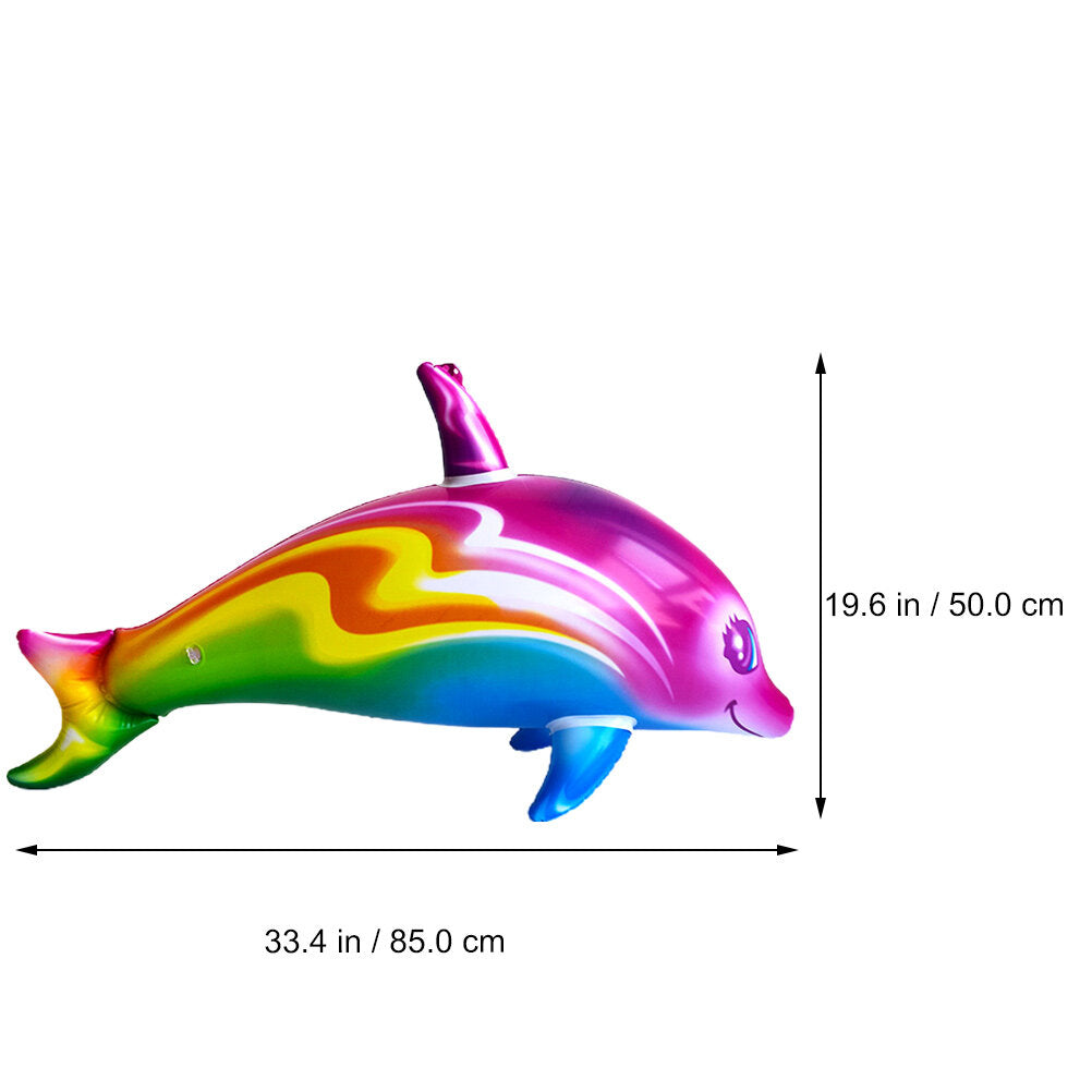 2pcs Big Inflatable Dolphin Toys I579