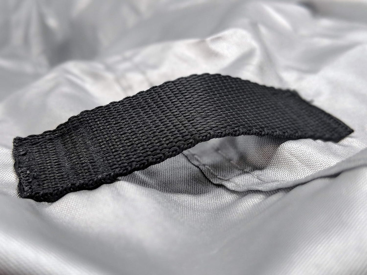 RV Cover Compatible with Class C RV 23' - 26' Long, Fleece Lining, Includes Cable Lock, Storage Bag & Wind Straps J1772