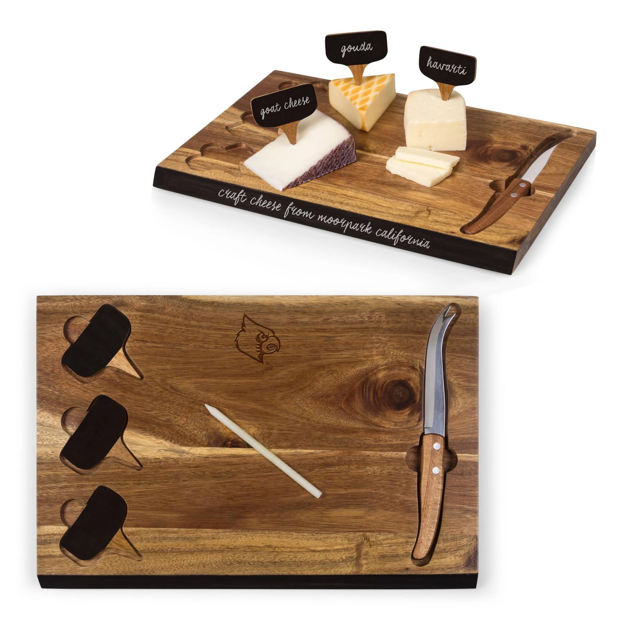 Acacia Cheese Board and Tools Set E51182