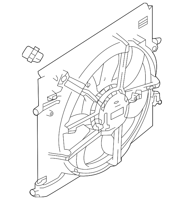 Condensor Fan Electric Module R7996