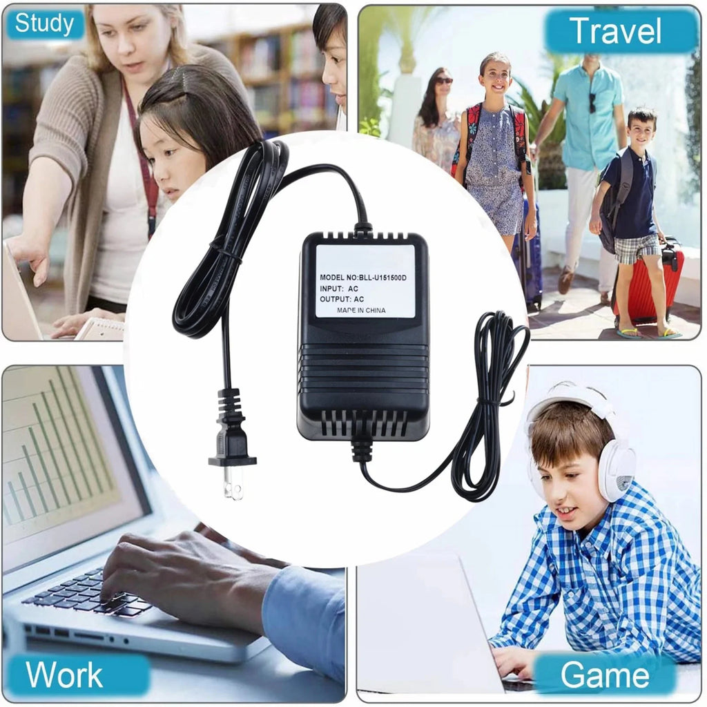 AC to AC Adapter for Exercise Bike Power Supply Cord X3749
