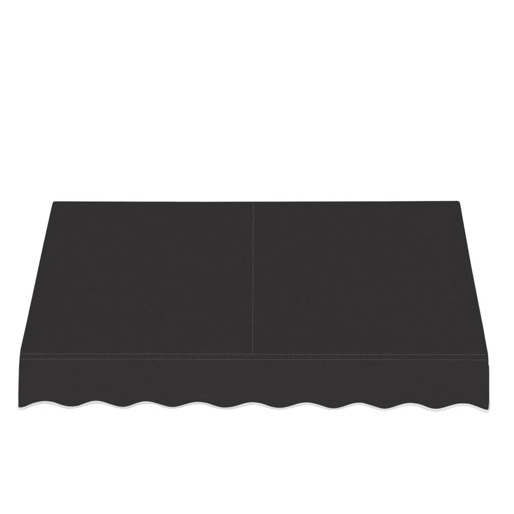 Black Acrylic Fixed Awning O628637