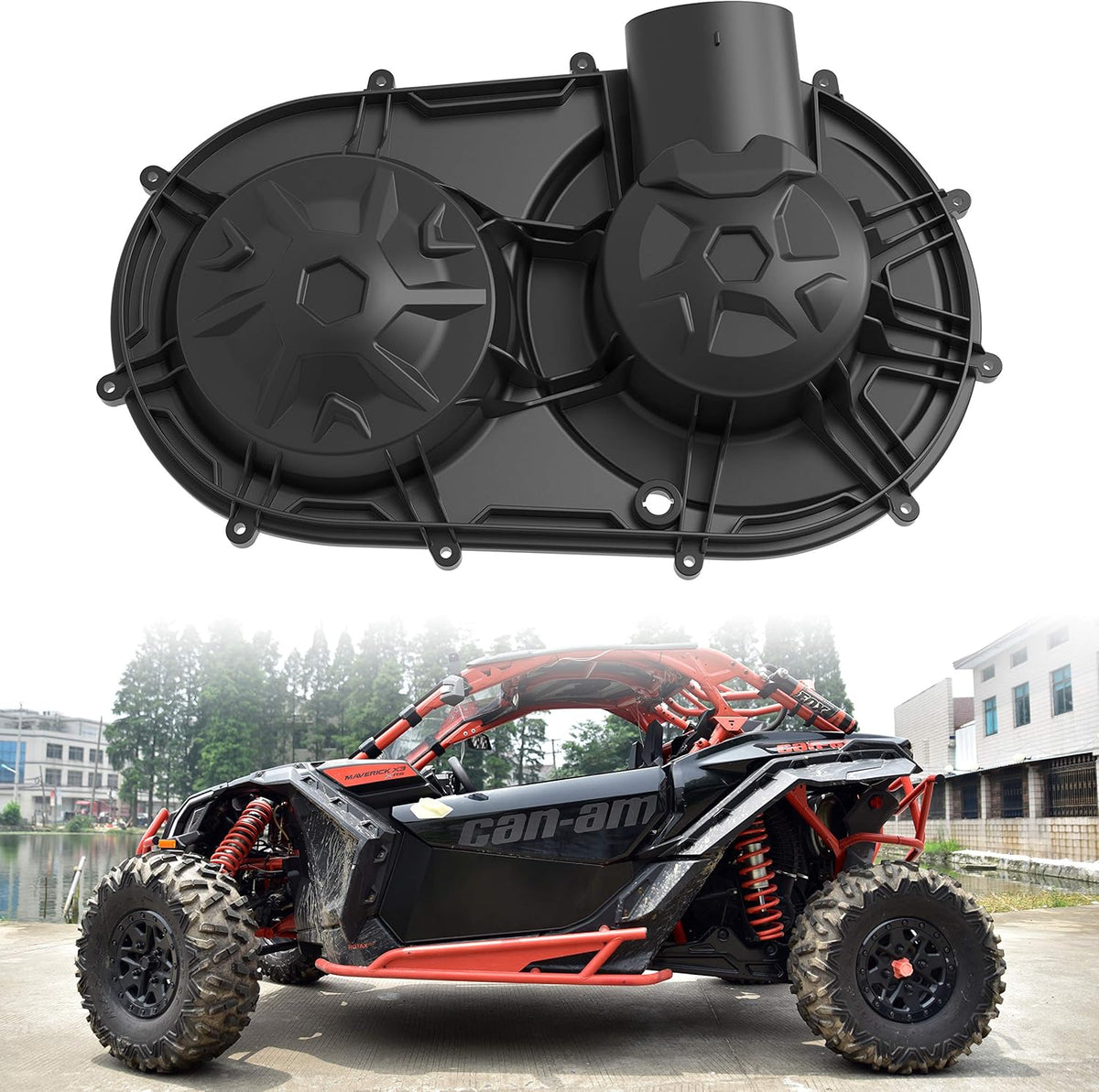 UTV Clutch Cover, CVT Variator Clutch Housing Outer X703