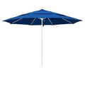 11' Market Umbrella Pacific Blue Matted White M4691