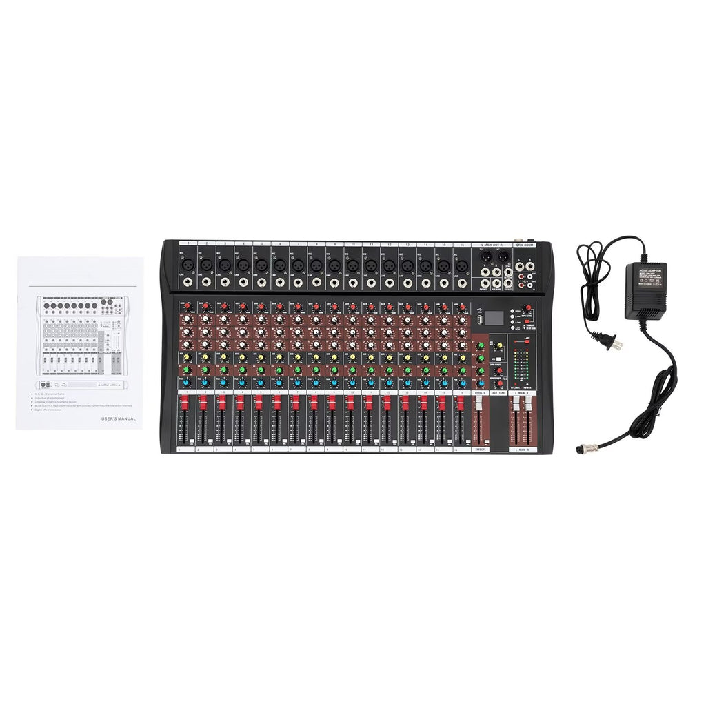 16 Channel Powered Mixing Console C492