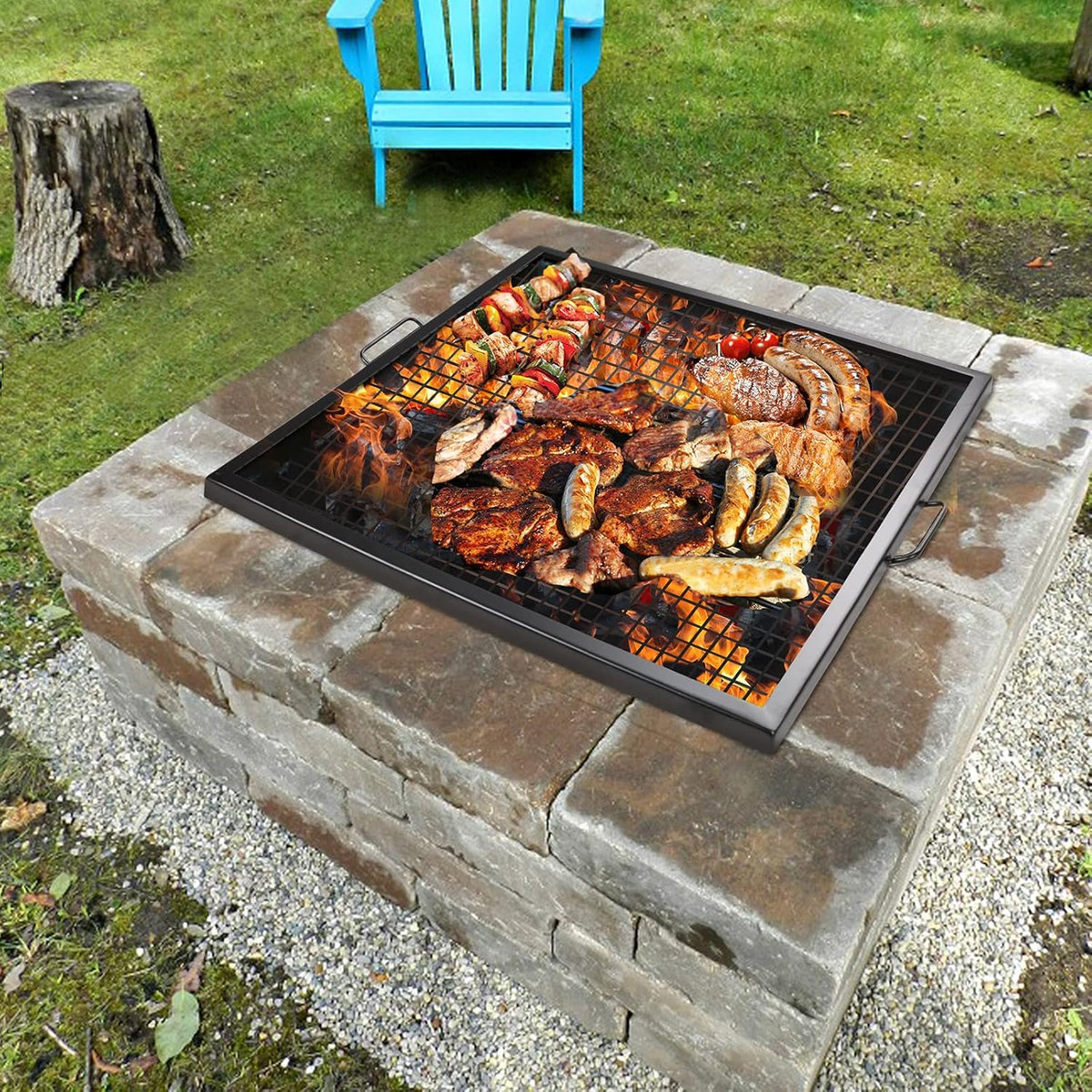 30 inch Steel Campfire BBQ Grill Grate V763501